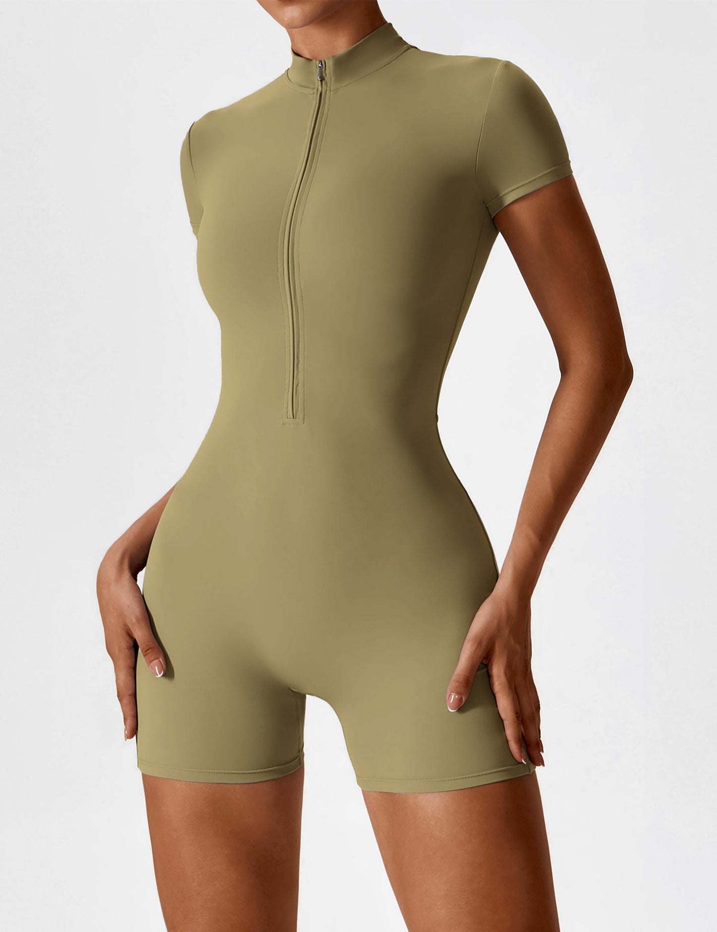 Yeoreo Shortsleeve Reißverschluss Romper