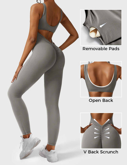 Yeoreo Lizvette Jumpsuit mit V-Rücken