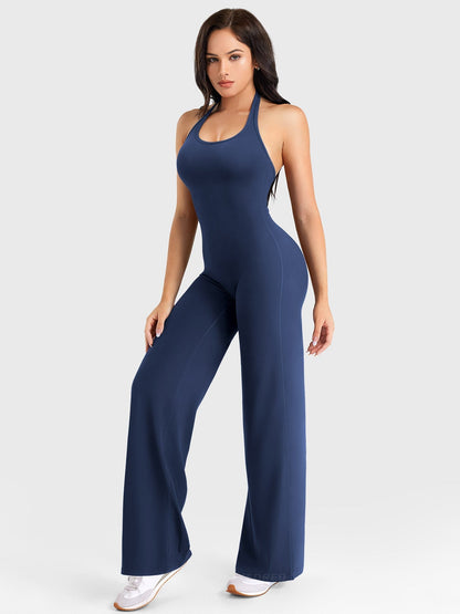 Yeoreo Cathylie Halter Jumpsuit mit geradem Bein