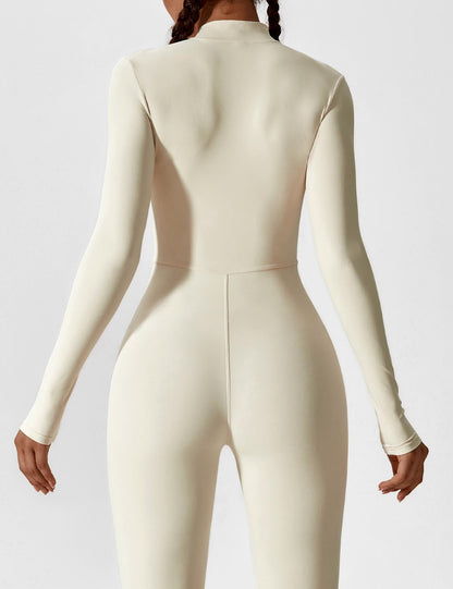 Yeoreo Longsleeve Reißverschluss Jumpsuit