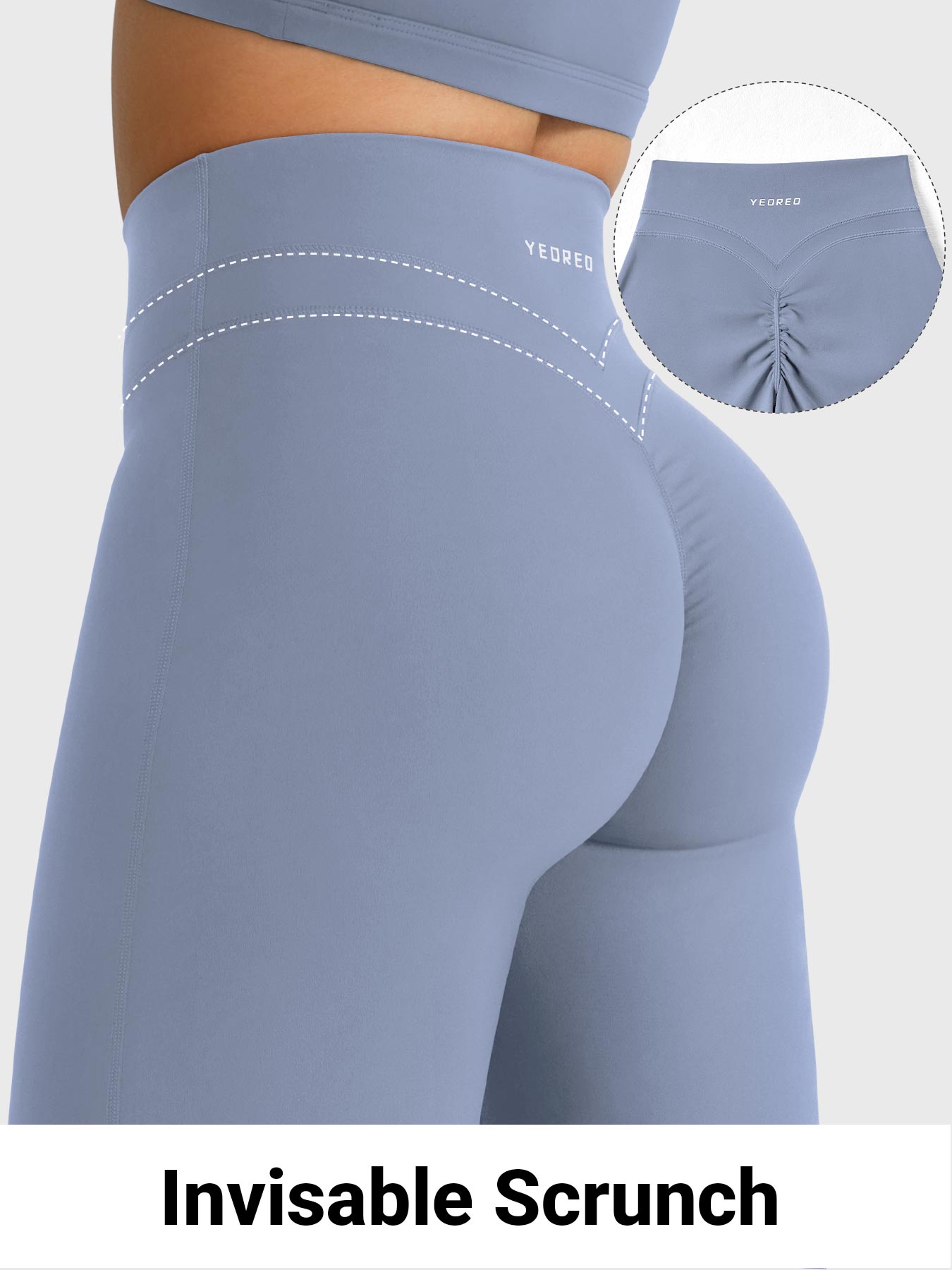 Yeoreo Emilliy 33" Leggings mit geradem Bein