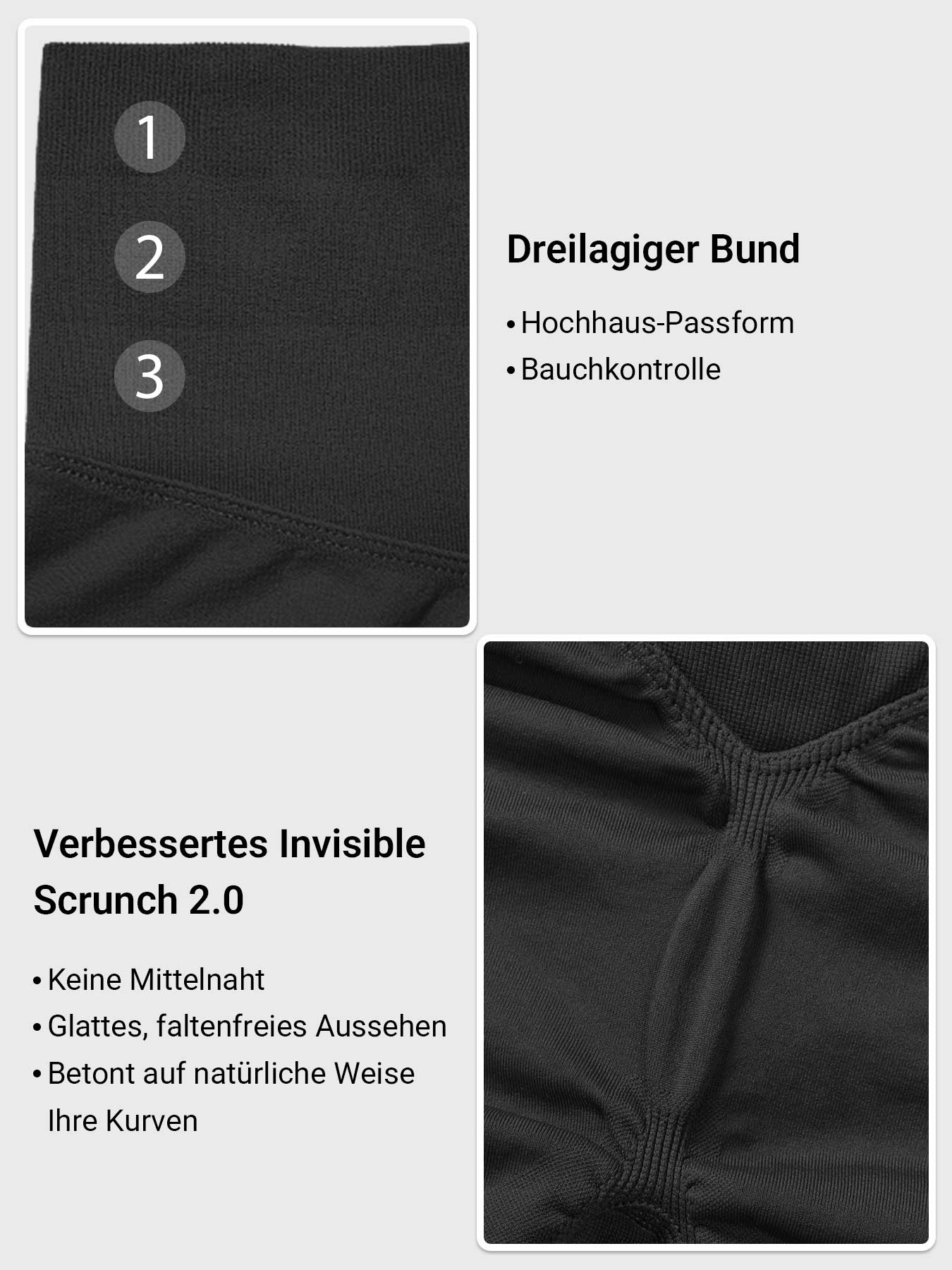Yeoreo Baderiy 4,5" Verbesserte Nahtlose Shorts