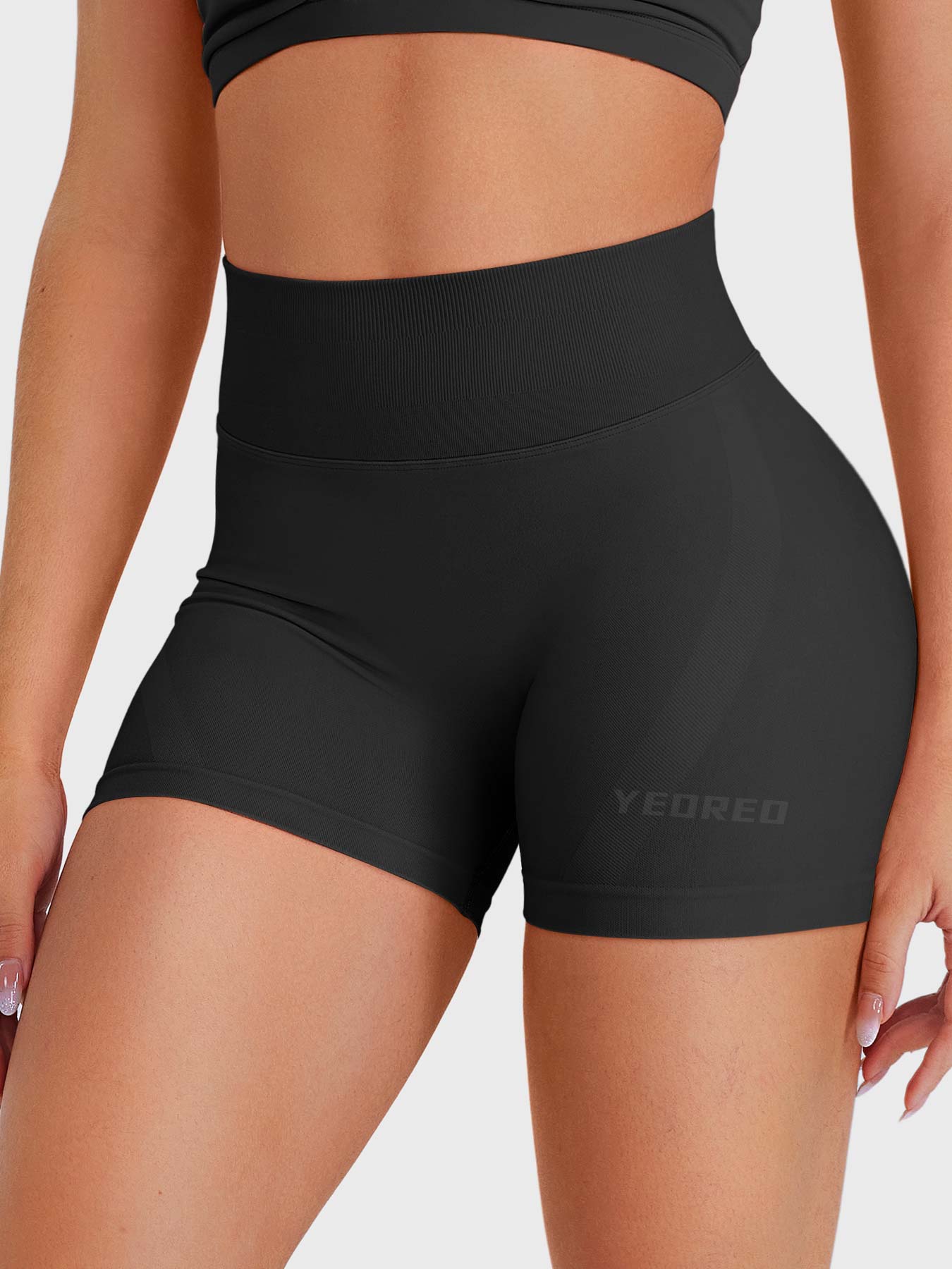 Yeoreo Baderiy 4,5" Verbesserte Nahtlose Shorts