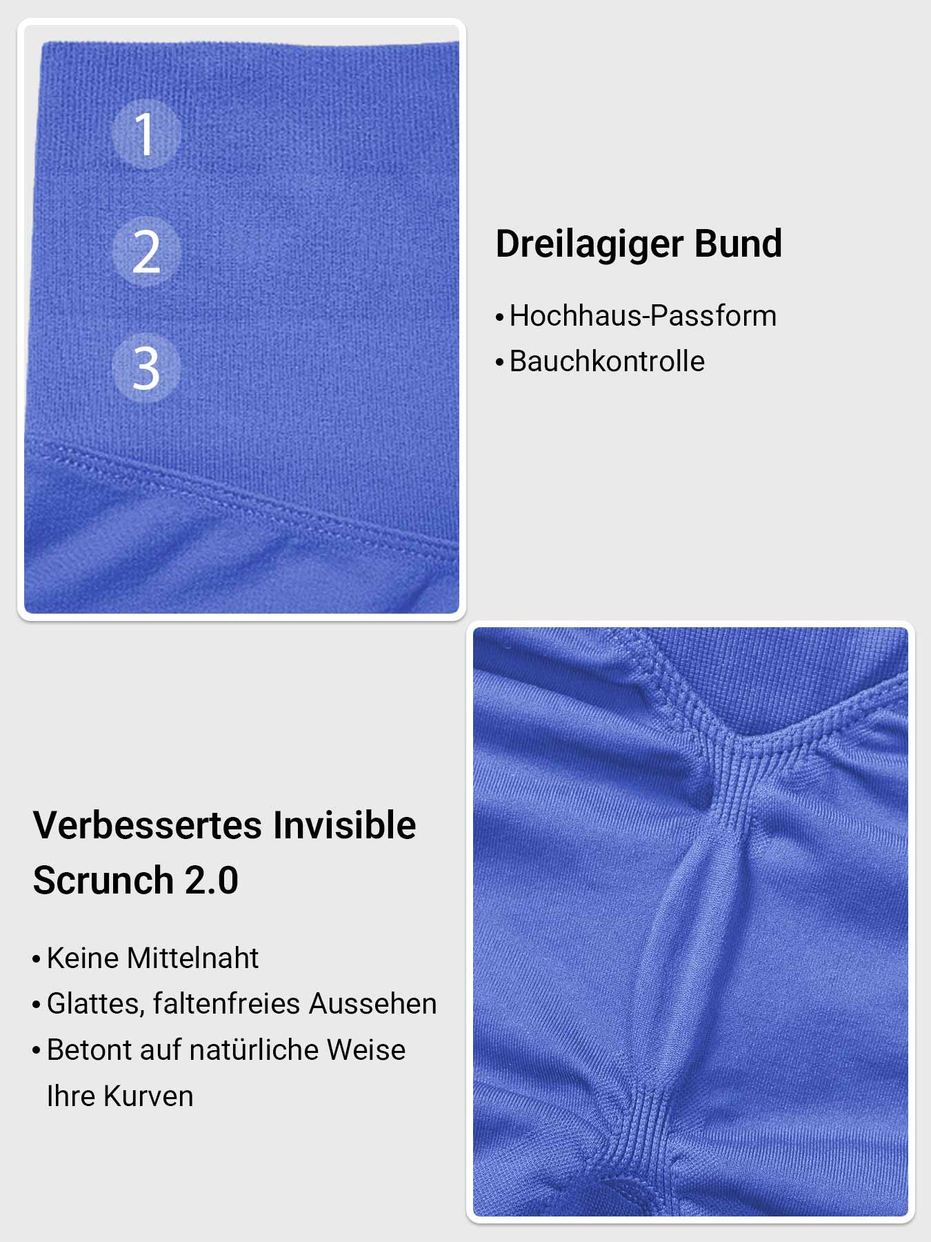 Yeoreo Baderiy 4,5" Verbesserte Nahtlose Shorts