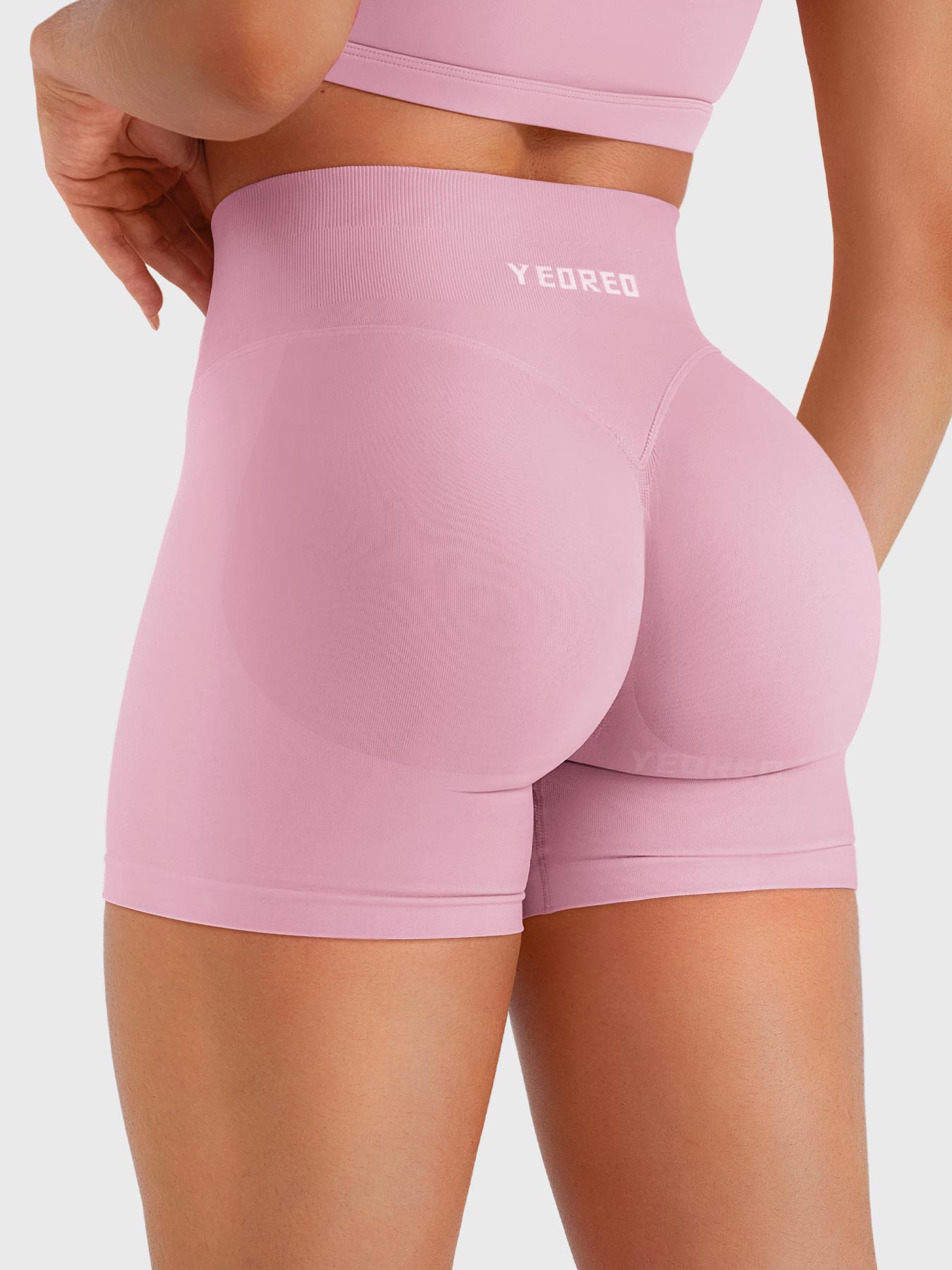 Yeoreo Baderiy 4,5" Verbesserte Nahtlose Shorts