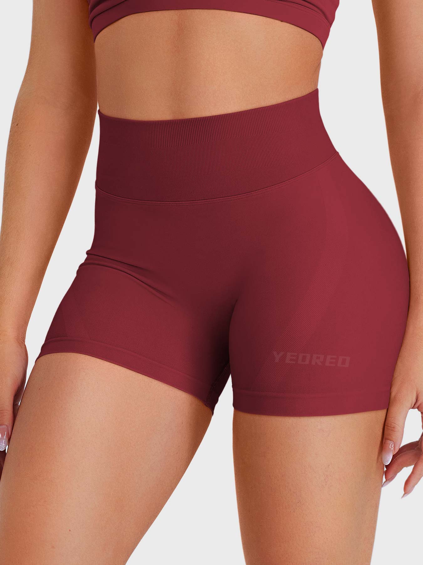 Yeoreo Baderiy 4,5" Verbesserte Nahtlose Shorts