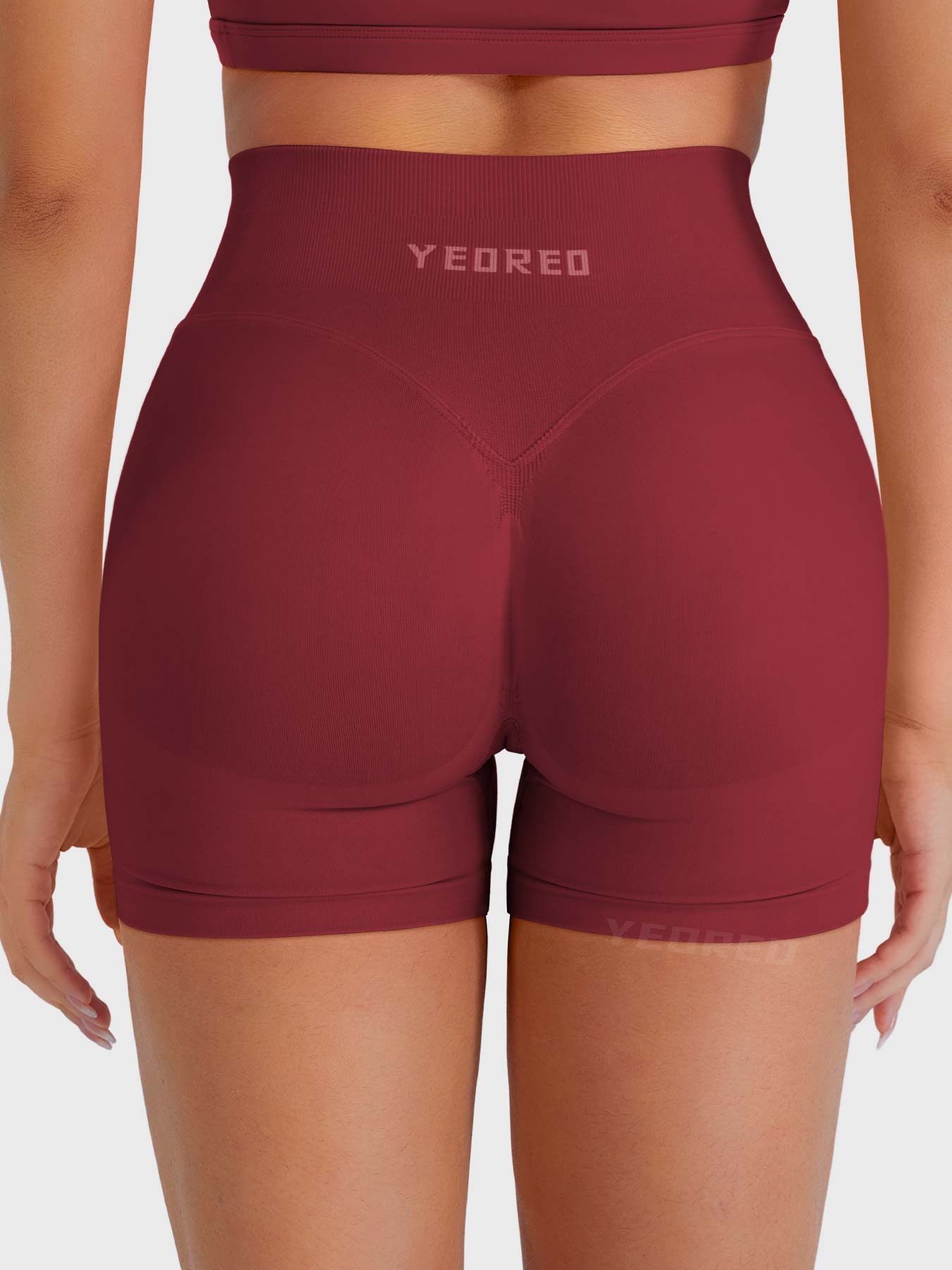 Yeoreo Baderiy 4,5" Verbesserte Nahtlose Shorts