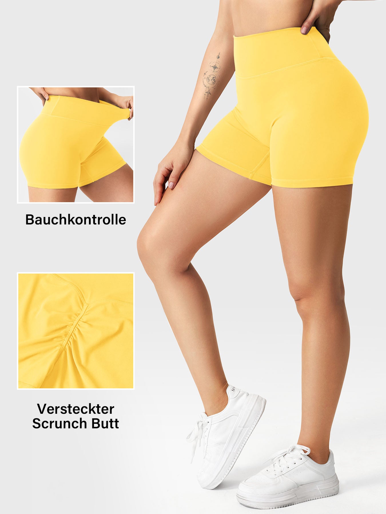 Yeoreo Craze 4.5" Scrunch Shorts