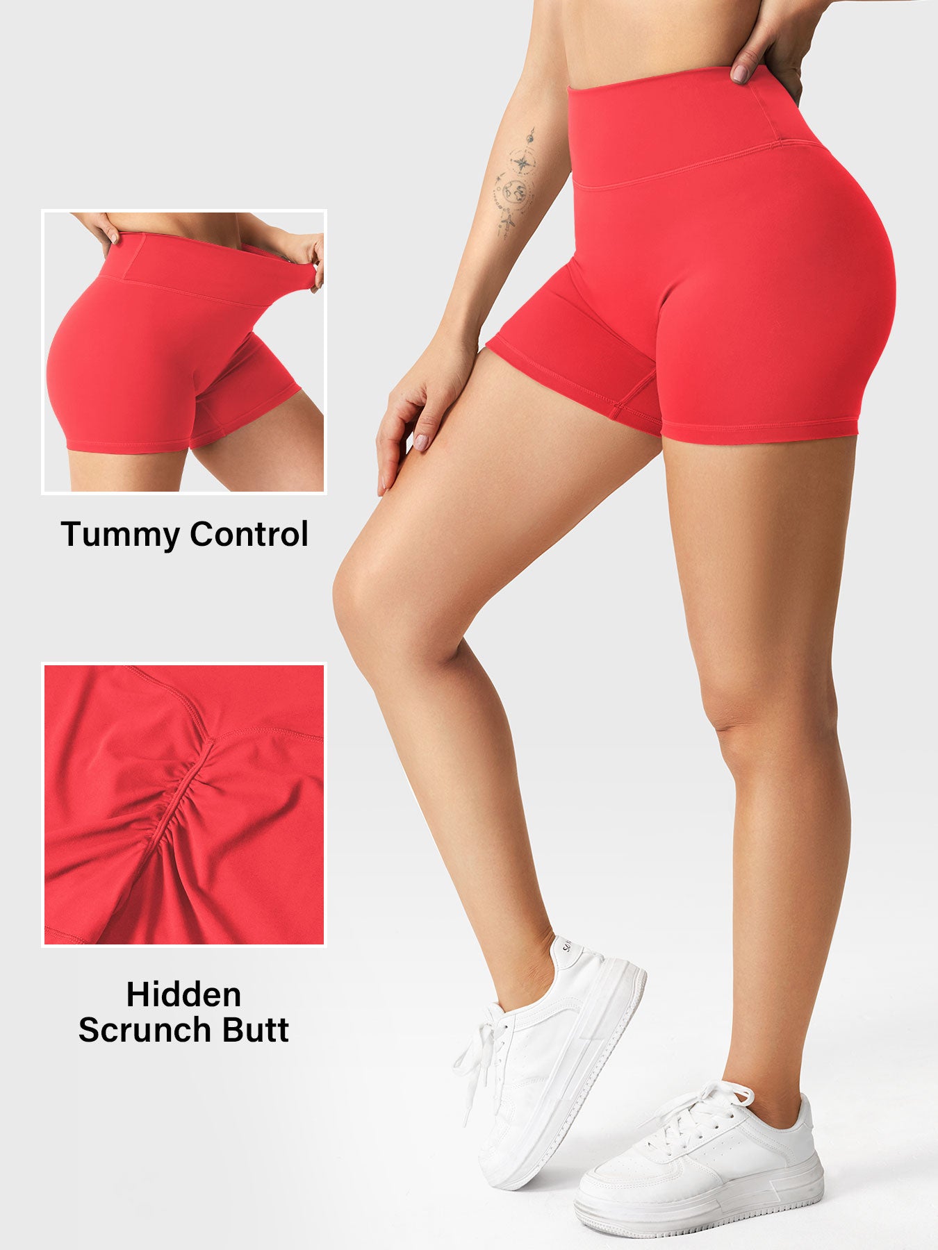 Yeoreo Craze 3.6" Scrunch Shorts