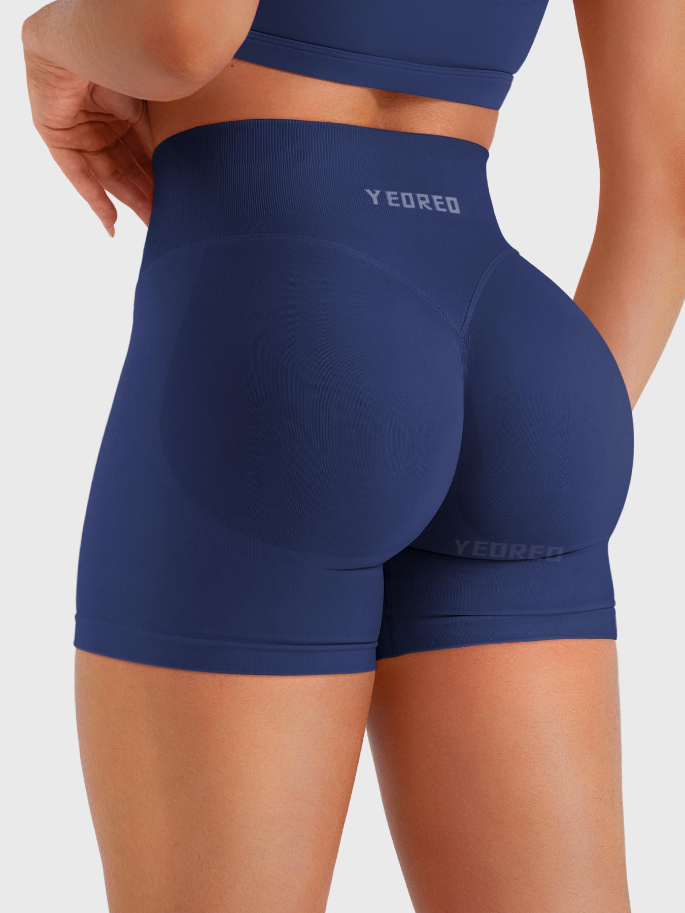 Yeoreo Baderiy 4,5" Verbesserte Nahtlose Shorts