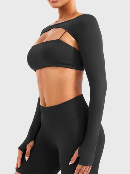 Yeoreo Sherylie SoftHue™ Seamless Bolero Shrug