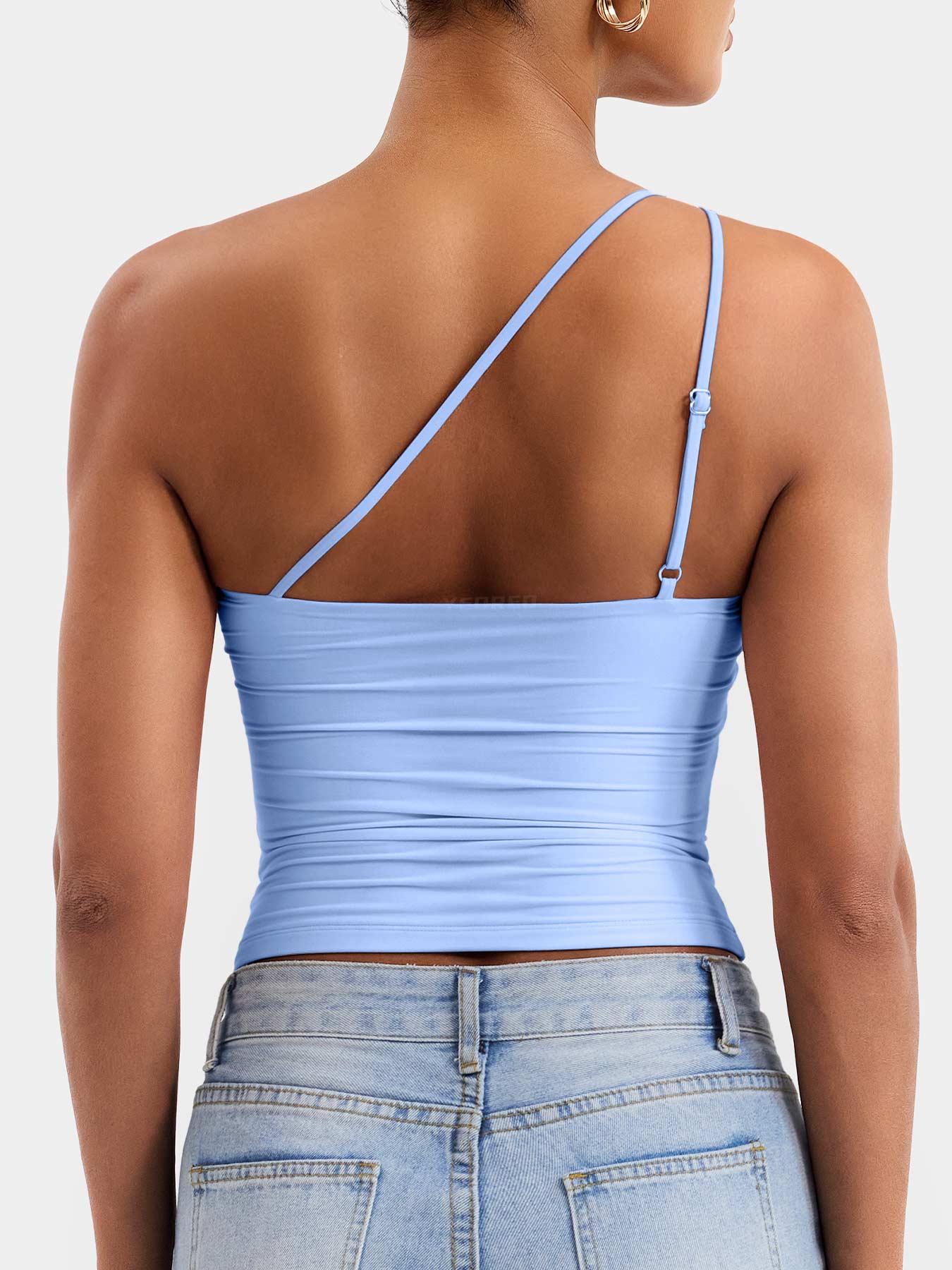 Yeoreo Fanciy Ein-Schulter Tank Top