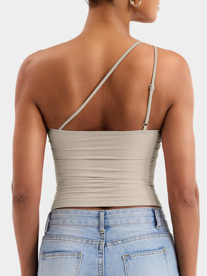 Yeoreo Fanciy Ein-Schulter Tank Top