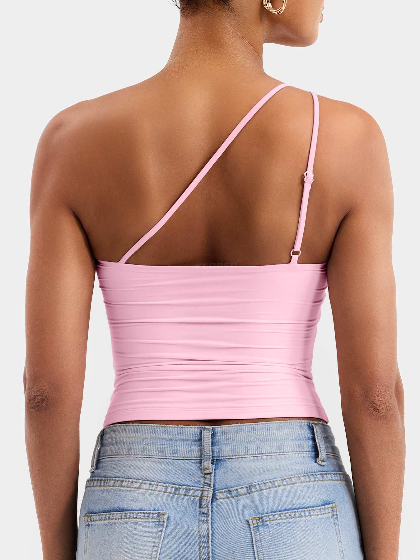 Yeoreo Fanciy Ein-Schulter Tank Top