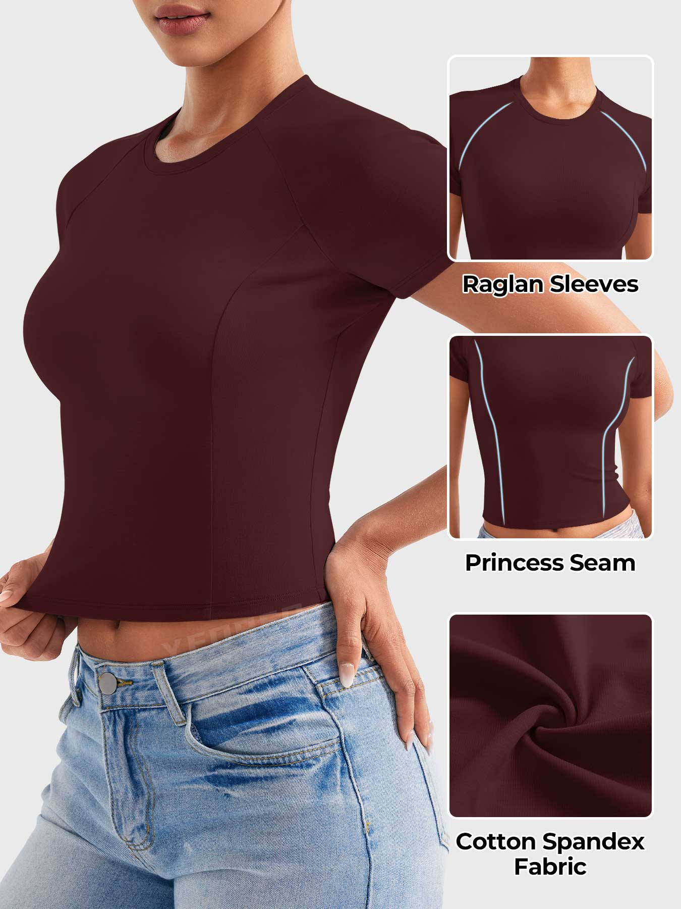 Yeoreo Corriny Baumwoll T-Shirt