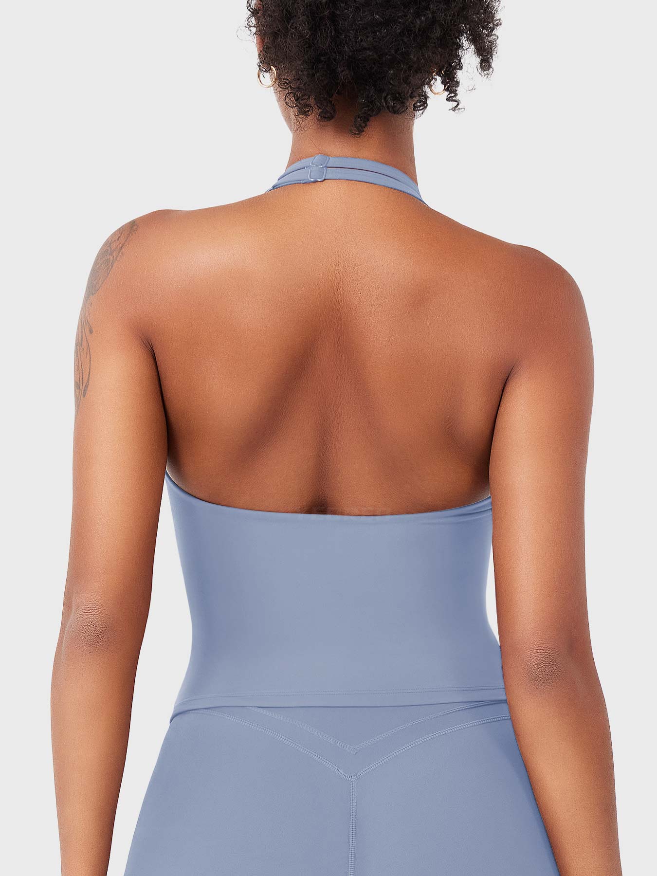 Yeoreo Elevine V-Ausschnitt Neckholder Tank