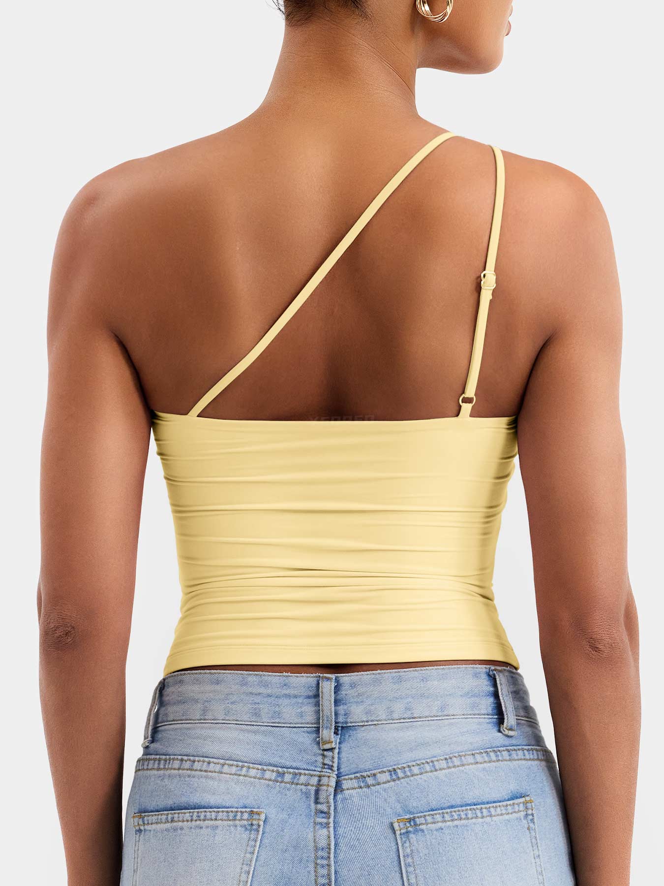 Yeoreo Fanciy Ein-Schulter Tank Top