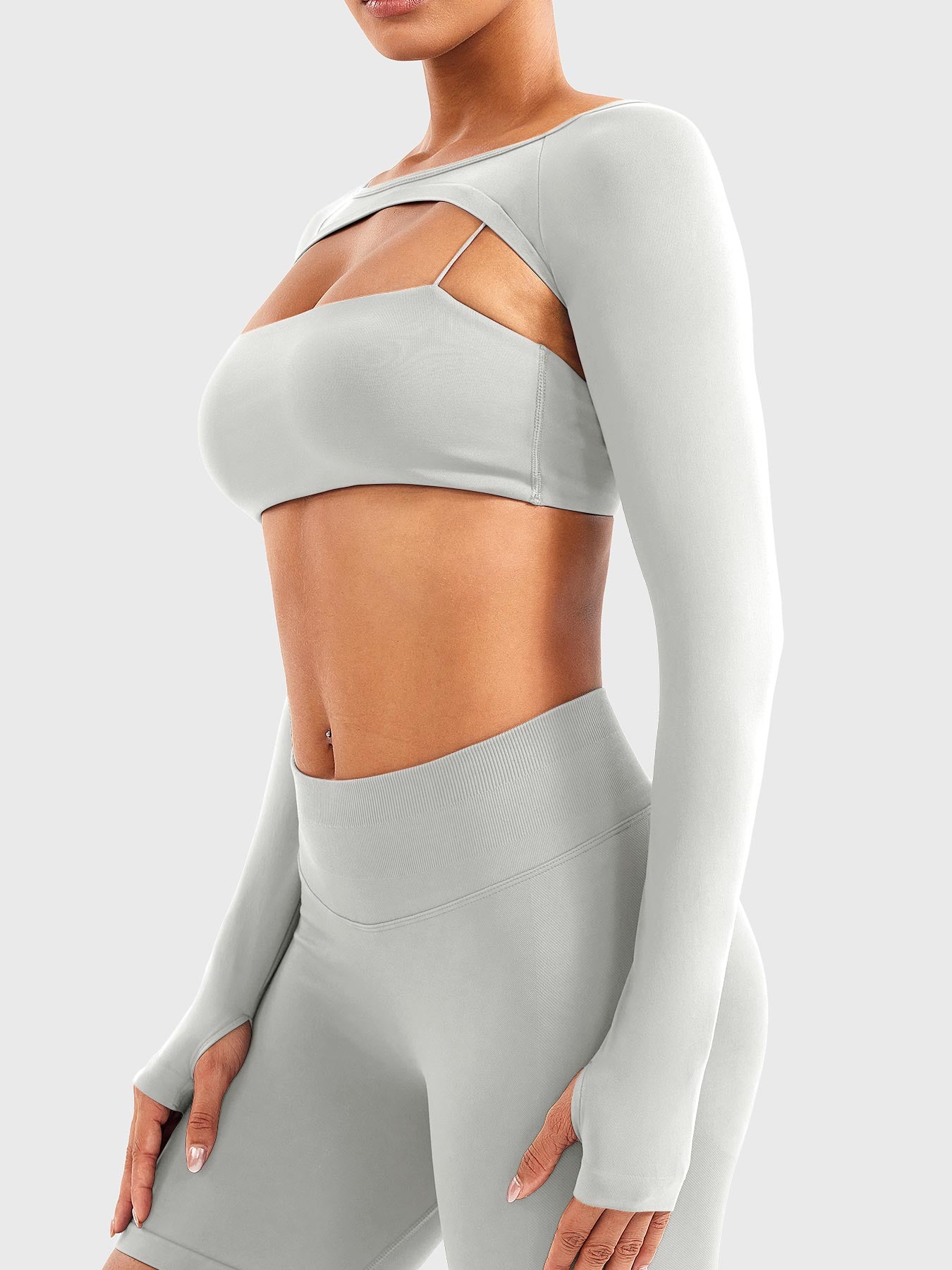 Yeoreo Sherylie SoftHue™ Seamless Bolero Shrug