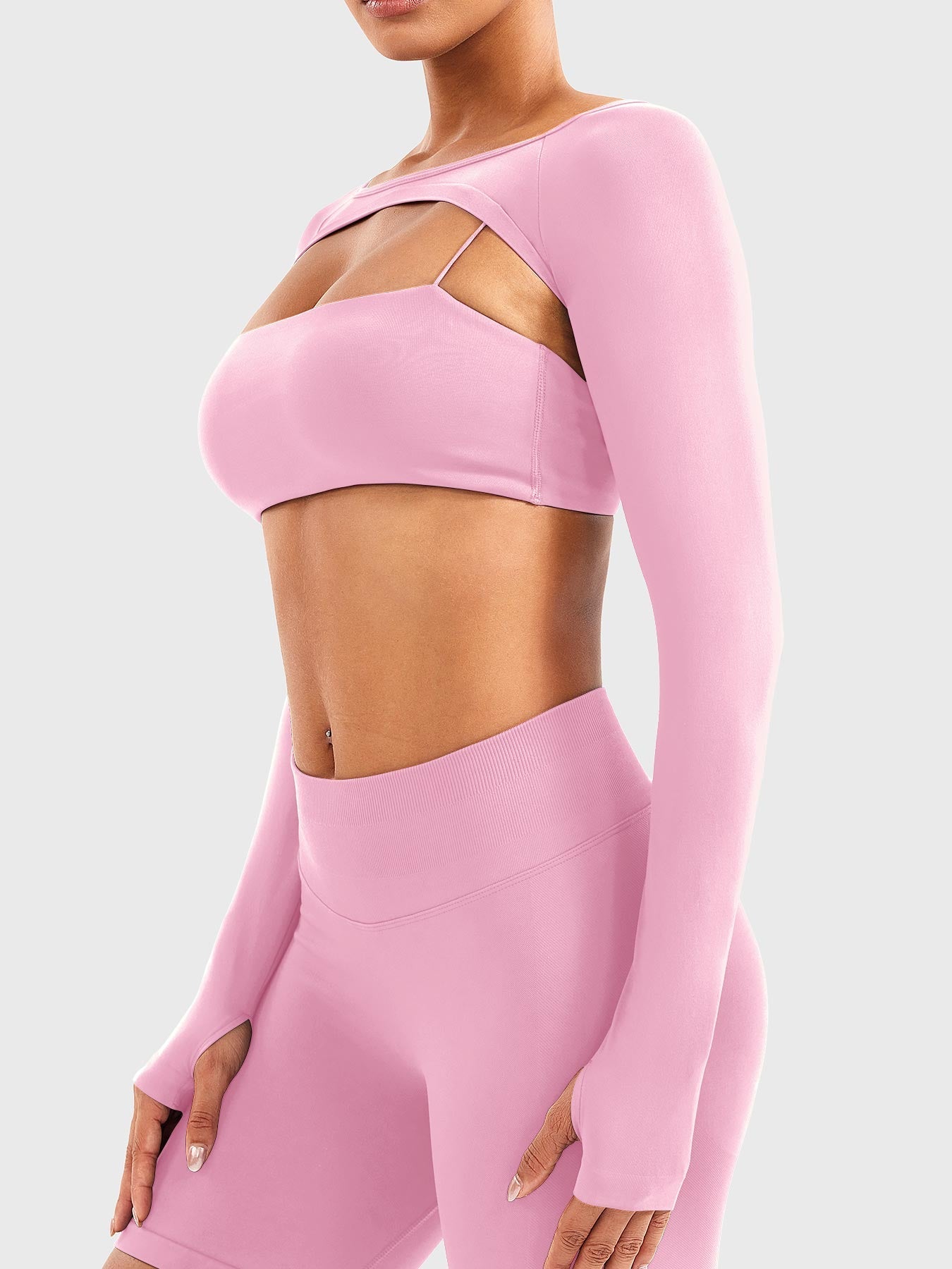 Yeoreo Sherylie SoftHue™ Seamless Bolero Shrug