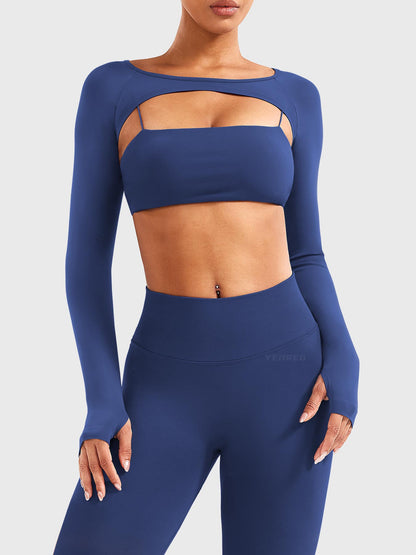 Yeoreo Sherylie SoftHue™ Seamless Bolero Shrug