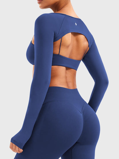 Yeoreo Sherylie SoftHue™ Seamless Bolero Shrug