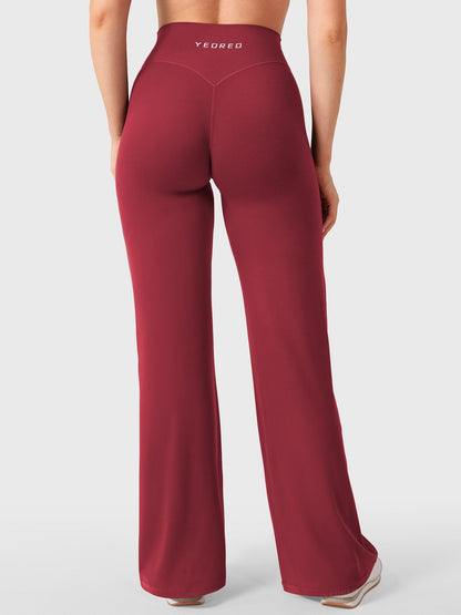 Yeoreo Eddiy 31,5" V-Taillenbund Leggings mit geradem Bein
