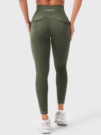 Yeoreo Bernicy CoreFlex™ Denim-Imitat Leggings