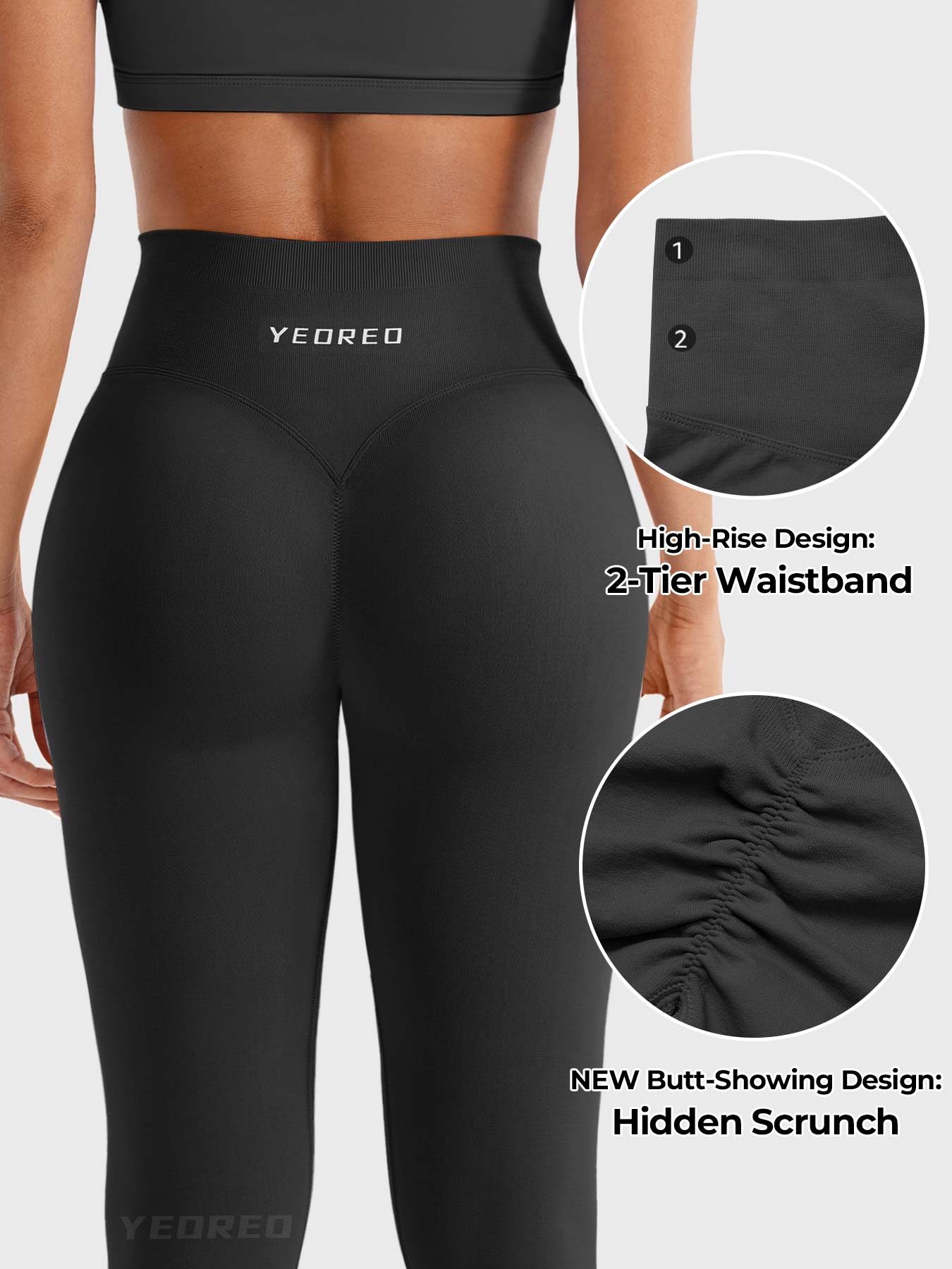 Yeoreo Christiy Invisible Scrunch Butt Leggings