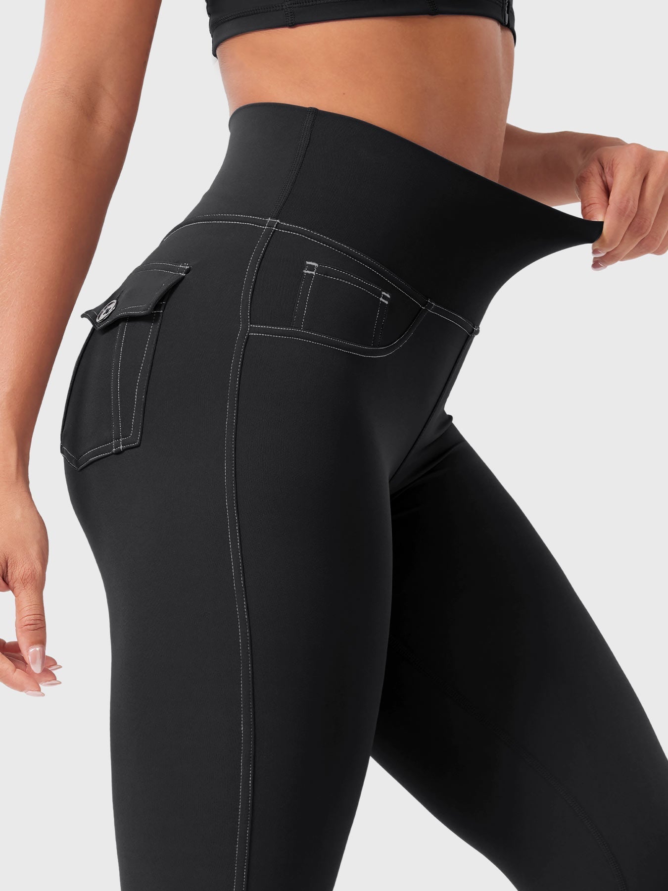 Yeoreo Bernicy CoreFlex™ Denim-Imitat Leggings