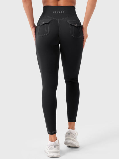 Yeoreo Bernicy CoreFlex™ Denim-Imitat Leggings