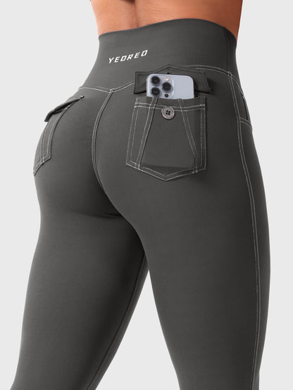 Yeoreo Bernicy CoreFlex™ Denim-Imitat Leggings