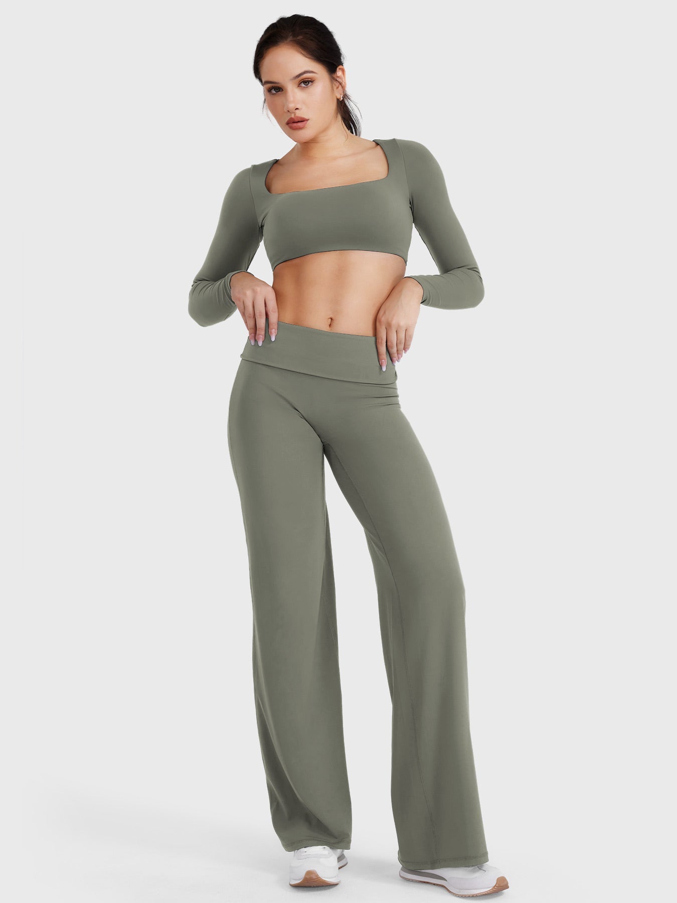 Yeoreo Eddiy 31,5" Faltbare Leggings mit geradem Bein