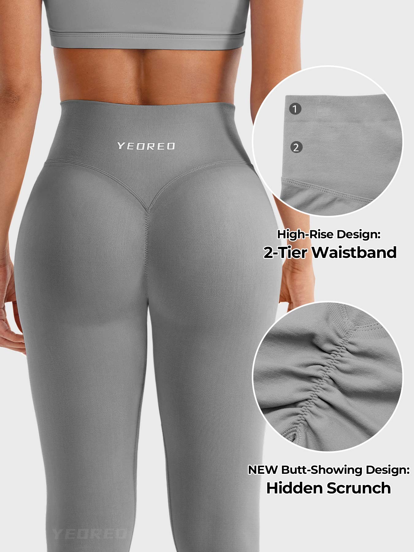 Yeoreo Christiy Invisible Scrunch Butt Leggings