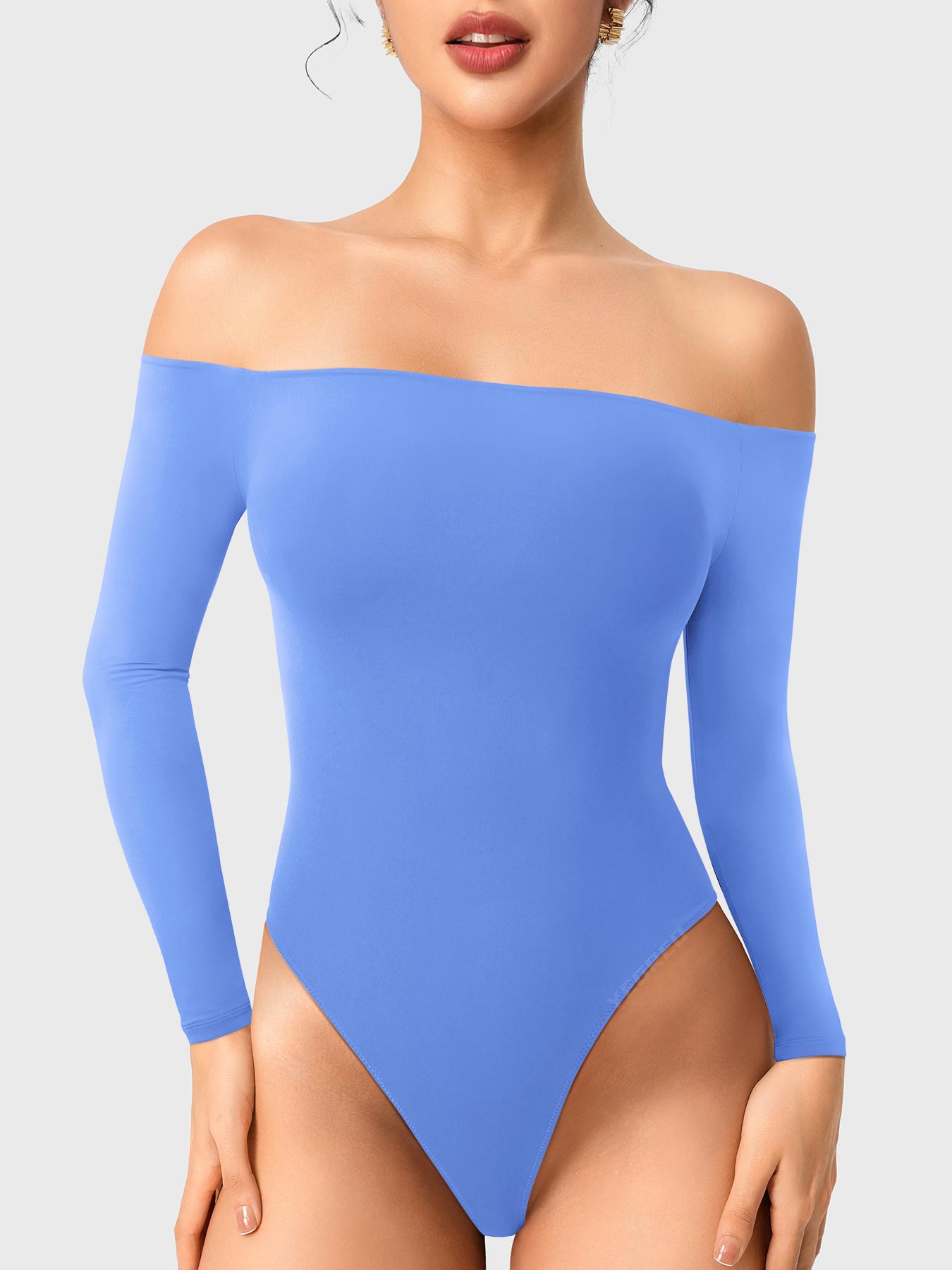 Yeoreo Dacrly Schulterfreier Bodysuit