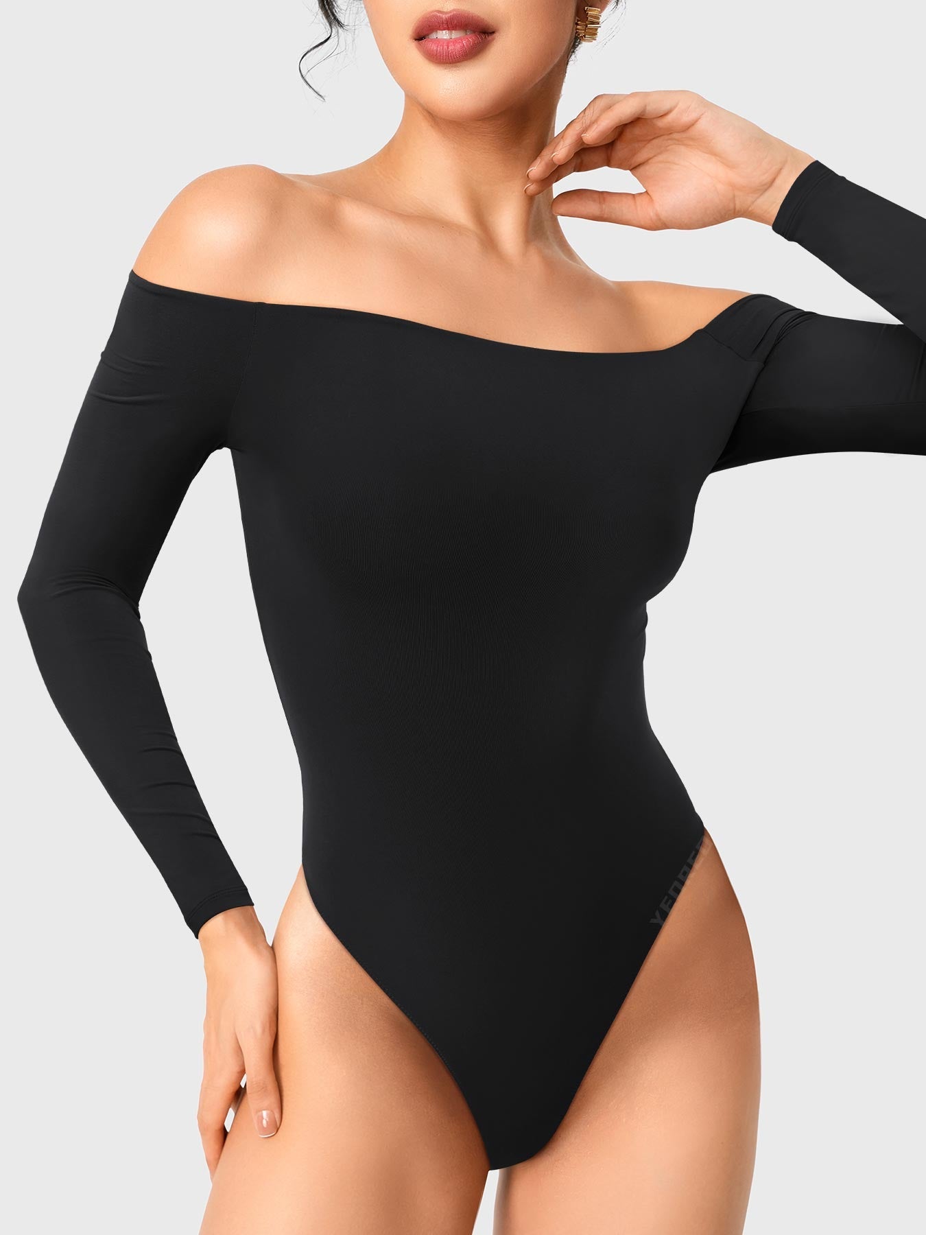 Yeoreo Dacrly Schulterfreier Bodysuit